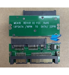 Board chuyển SSD / HDD 1.8 inch SATA (16 PIN) sang 2.5 inch SATA (22 PIN)